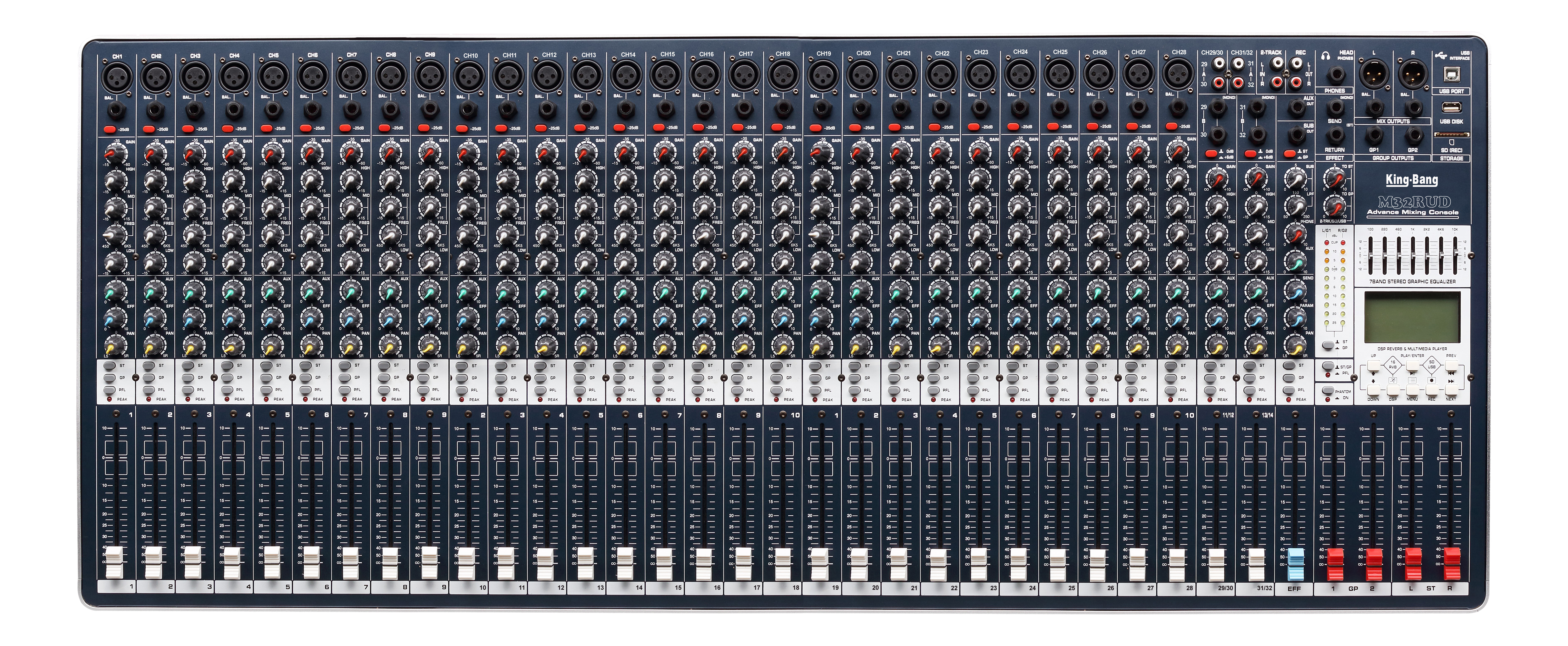 32路調(diào)音臺  M32RUD